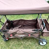 Carrello carretto bambini per la spiaggia Fuxtec