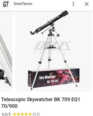 telescopio sky-watcher BK 709 EQ1