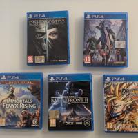 Giochi PS5 PS4 in blocco o separati 