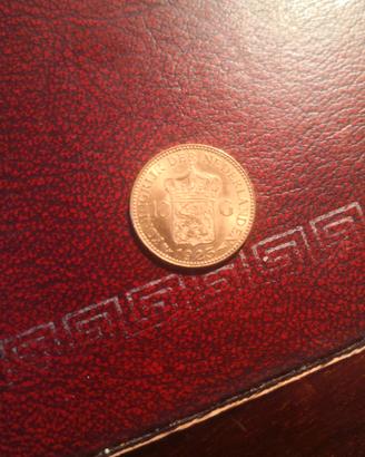 Moneta d'oro "Guglielmina" del 1925