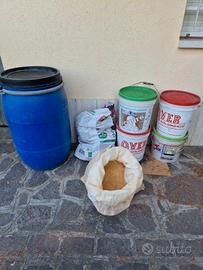 Pastura Farina di pesce riso Karube  legante esche