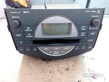 autoradio originale Toyota rav 4 terza serie 2007
