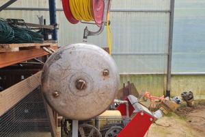 Compressore per raccolta olive