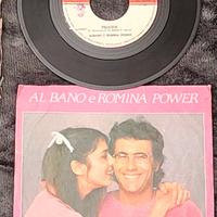 Vinile 45 giri di Al Bano e Romina Felicità