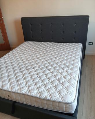  letto matrimoniale contenitore imbottito  