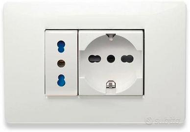 Monoblocco 2 prese elettriche