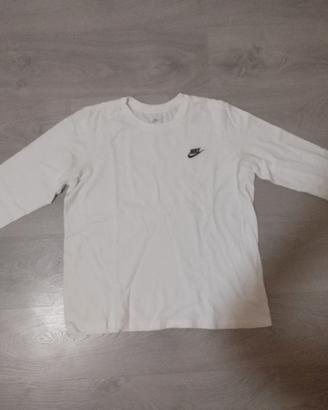 Maglia Maniche Lunghe Nike Bianca