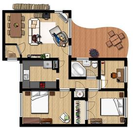 Appartamento trilocale