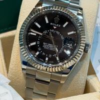 Rolex Skydweller 42mm Nero 2018 Doppio Quadrante