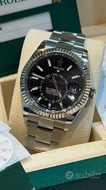 Rolex Skydweller 42mm Nero 2018 Doppio Quadrante