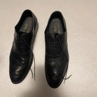 Scarpe J. Wilton derby brogue pelle nera 44