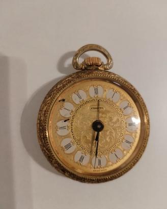 Orologio da tasca vintage marchiato Kramer meccani