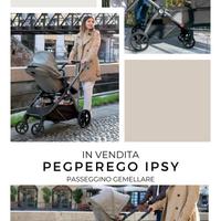 Peg Perego Ypsi passeggino gemellare trasformabile