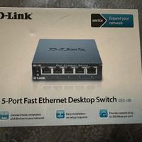 Switch ethernet D-Link.