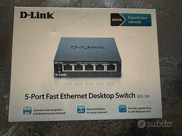 Switch ethernet D-Link.