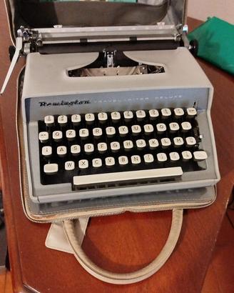 Remington travel riter deluxe macchina da scrivere