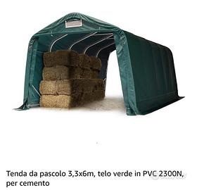 Tenda da pascolo 6x3 in PVC