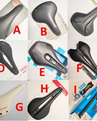 Brooks, Selle Italia, Bontrager, PBG reggisella