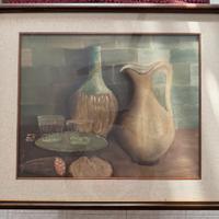 Quadro incorniciato dipinto olio