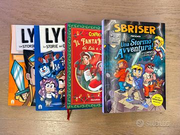Pack libri youtuber | MeControTe, Lyon, Sbriser