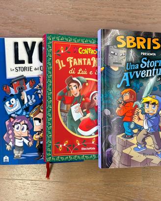 Pack libri youtuber | MeControTe, Lyon, Sbriser