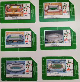 Schede telefoniche "Stadi Italia 90"