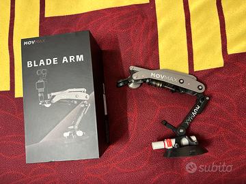 MovMax braccio riprese action in movimento