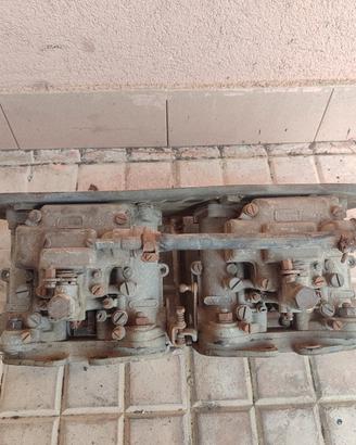 4 carburatori Dell'orto DHLA 40