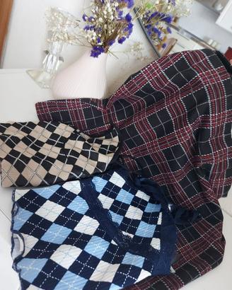 Minigonna Bershka + due top tutto tg S