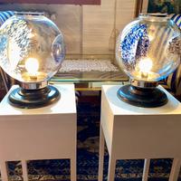 Splendida coppia di lampade design ‘70 Murano