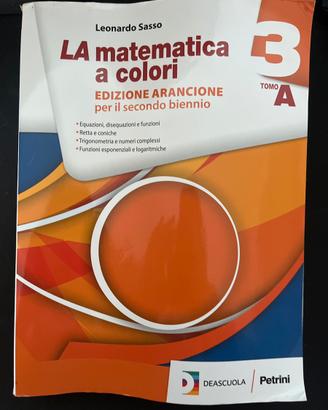 La matematica a colori edizione arancione