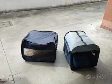 trasportini  n.2  borsa per  cane/gatto