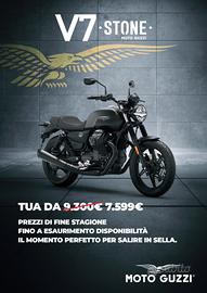 Guzzi V7 STONE PROMOZIONE DI FINE STAGIONE