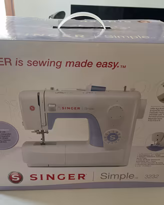 Macchina da cucire Singer Simple 3232 come nuova