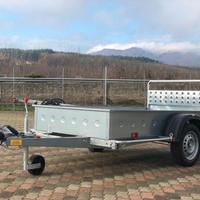 Noleggio rimorchio cresci pt6c per trasporto moto
