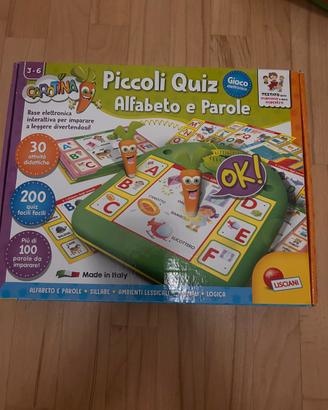 Carotina - piccoli qui alfabeto e parole