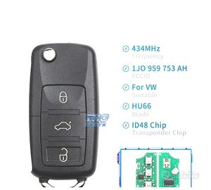 CHIAVE COMPLETA PER VOLKSWAGEN VW BEETLE 02-04 GOL