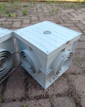 2 Pozzetti interrati in PVC 