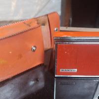 Radio vintage arancione