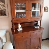 Stipo/credenza con vetrina