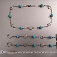 Collana e 2 bracciali - parure di bigiotteria