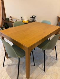 Tavolo allungabile EKEDALEN + 4 Sedie LIDÅS-IKEA