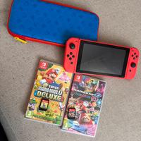 Nintendo switch limited edition super mario