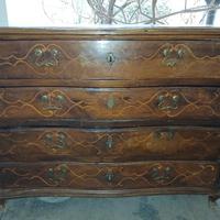 Comò cassettone piemontese del 700