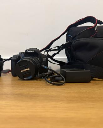 Canon EOS 2000D + 50mm f/1.4 USM + accessori