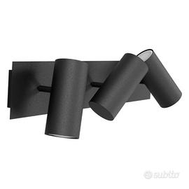 Faretto applique orientabile GU10 in metallo