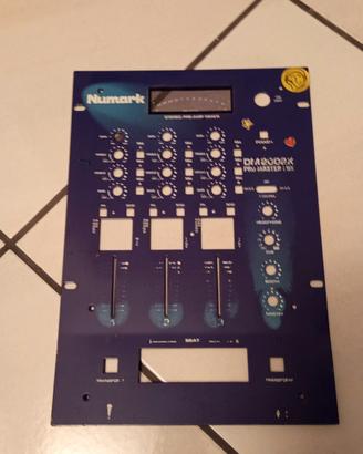 faceplate Numark DM 2002x mixer vintage 