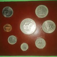 Composizione di n°8 monete USA  anni ‘70