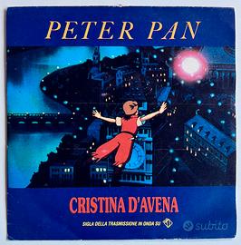 Peter Pan/Disco 45RPM ‘91 C. D’avena RARISSIMO