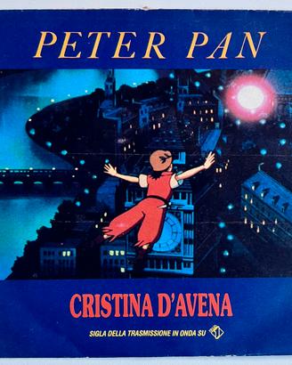 Peter Pan/Disco 45RPM ‘91 C. D’avena RARISSIMO